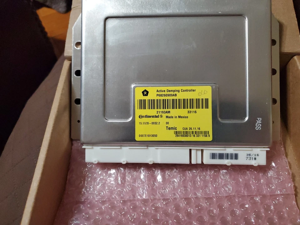 Módulo controlador de amortiguación activa DCM OEM MOPAR 2016-2017 JEEP GRAND CHEROKEE Foto 2 de 4