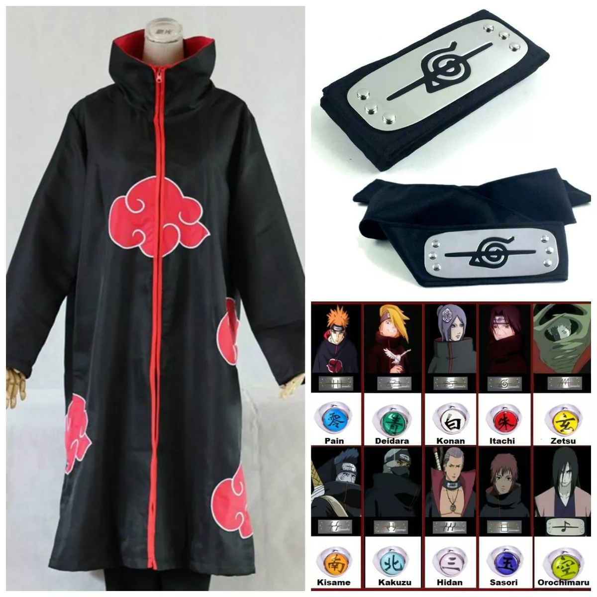 Akatsuki robe store with hood