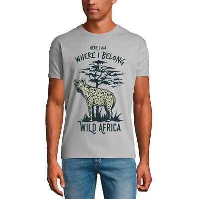 Herren Grafik T-Shirt Wilde afrikanische Hyäne - wild ca für   Wild Africa Hyena