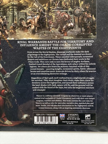 Warcry, Core Book Warhammer Age of Sigmar Rule Book - Picture 3 of 10