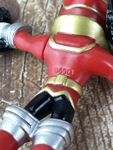 HTF Power Rangers Super Megaforce Mini Battle Ready Red Figure - Picture 4 of 6