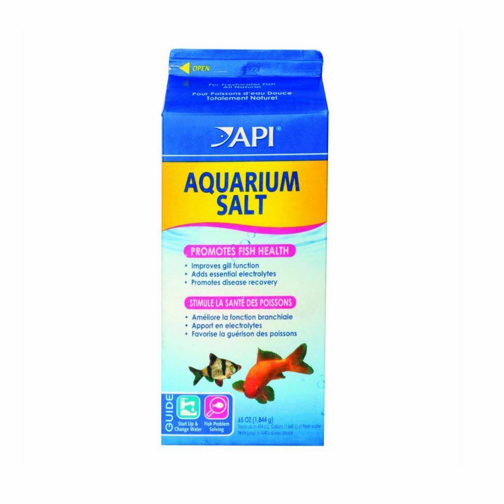 API AQUARIUM SALT TROPICAL FISH MEDICATION FRESH WATER TANK NATURAL