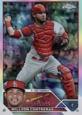 [DIGITAL] Topps Bunt - Willson Contreras - Topps Chrome 23 S1 - Refractor Base