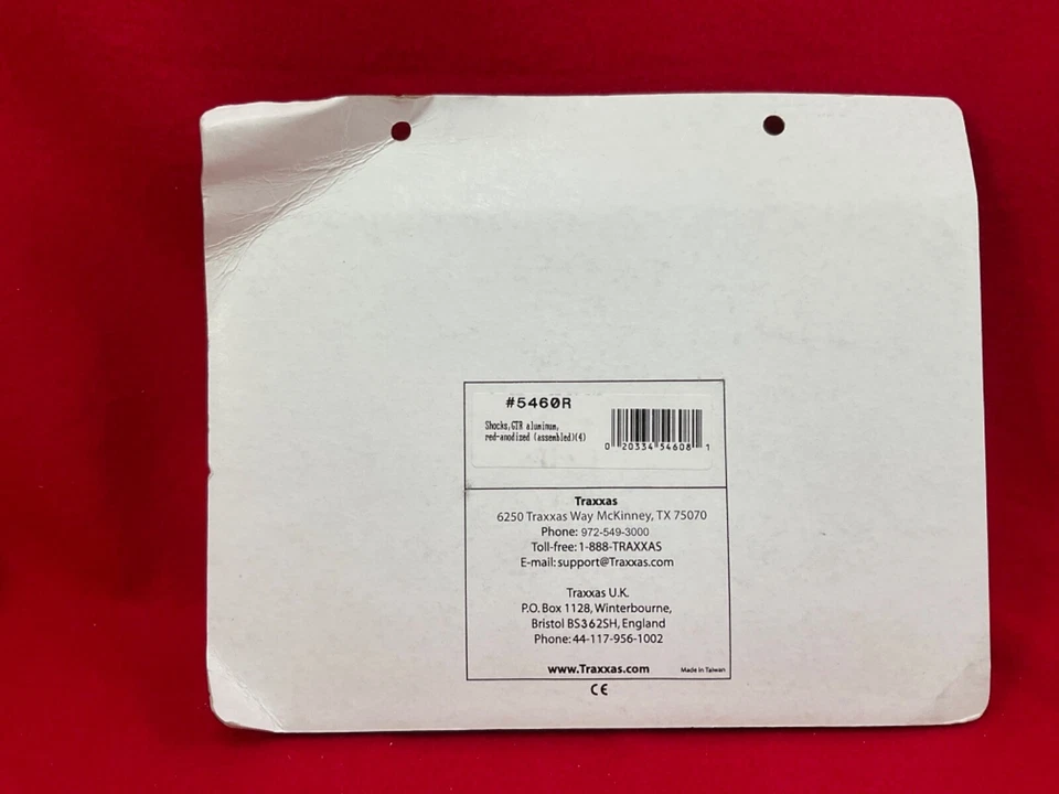 ABIERTO) Amortiguadores GTR anodizados ROJOS Traxxas 5460R ejes TiN (4) Revo XO-1 Slayer JATO Foto 4 de 4