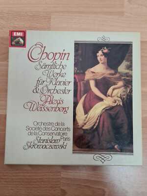 Schallplatten Chopin Sämtliche Werke für Kinder & Orchester Alexis Weissenberg