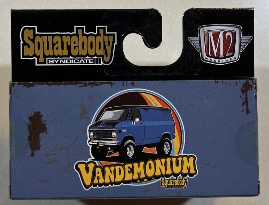 NEW 2024 M2 Machines SQUAREBODY Syndicate 1973 GMC Vandura