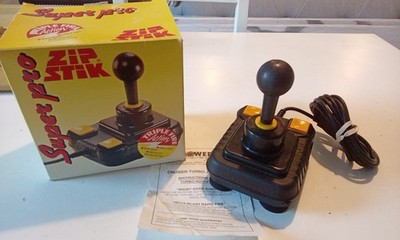 Super Pro Zip Stik Boxed Vintage Joystick Commodre, Amstrad, Atari - getestet