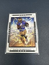 2023 Sage Artistry Black #127 Zach Charbonnet Seattle Seahawks AE1