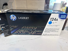 HP 124A Q6001A Cyan Genuine/Original Laser Toner for 1600 2600 2605