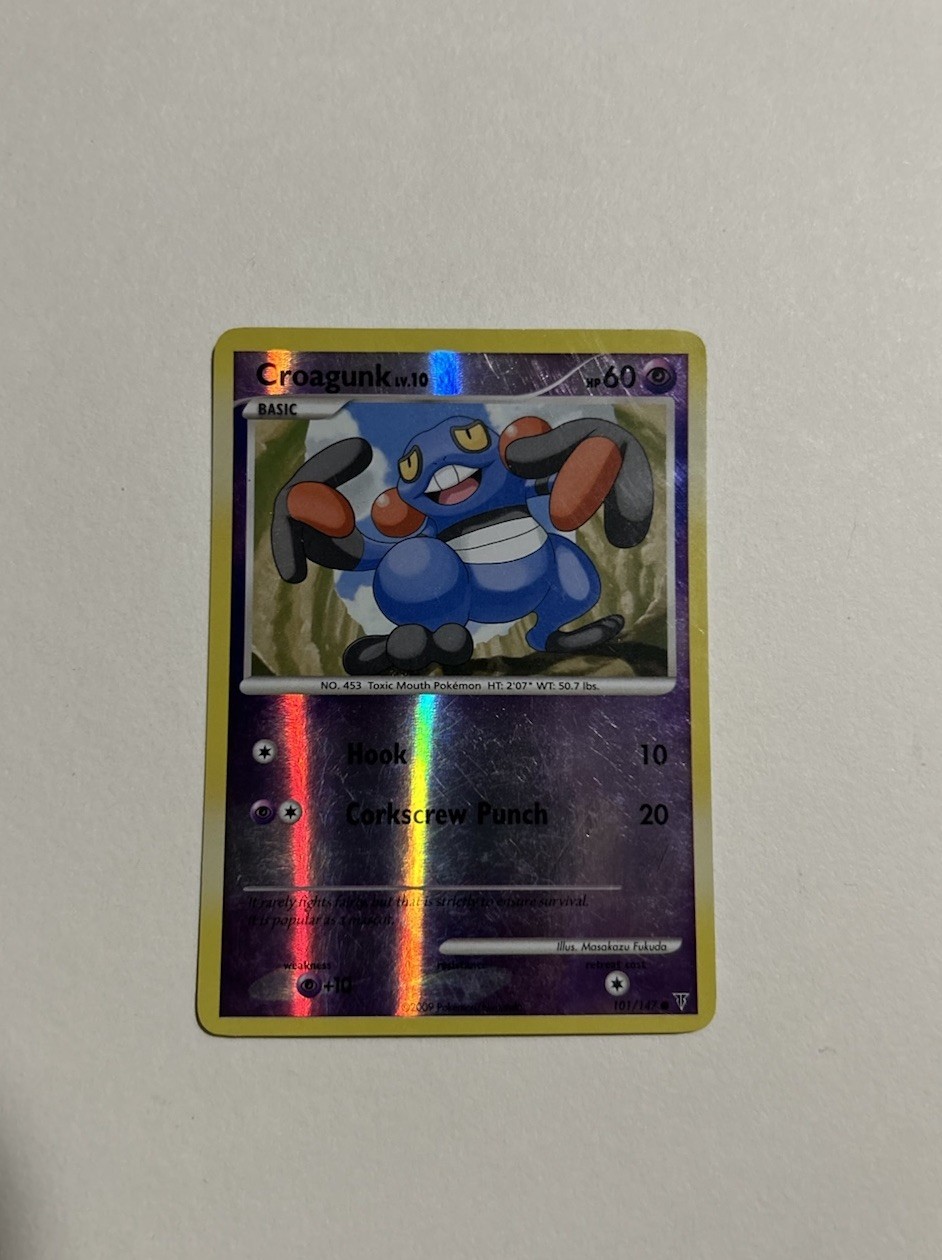 Croagunk [Reverse Holo] 101/147 Pokemon Supreme Victors
