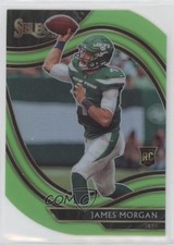 2020 Panini Select Field Level Neon Green Prizm Die-Cut James Morgan #384 12pq