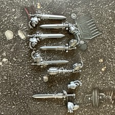 Warhammer 40K Dark Angels Deathwing Knights Swords Mace Captain Sword Bits x7