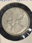 1961 Canadian 25 Cents 80% Silver Quarter Dollar Elizabeth II Canada Junk Melt