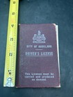 Vintage Rare 1940s City of Auckland Drivers License New Zealand — photo 2