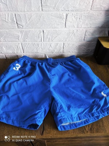 Women Polo Ralph Lauren Shorts Navy Polyester 36