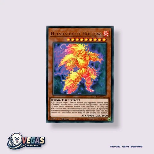 Yu-Gi-Oh! 1st Edition Helshaddoll Hollow Ultra Rare GFTP-EN007 NM