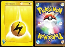 LIGHTNING ENERGY - HP - VS SERIES VINTAGE JAPANESE POKEMON CARD