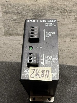 Eaton Cutler-Hammer PSS55A, PSS1010A Power Supply Nice