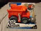 Fisher Price Big Action Boulder Boost Red Dump Truck