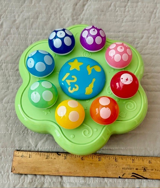 MUSHROOM GARDEN Colors Numbers Games Light-Up Music Toys for Kids BEST LEARNING