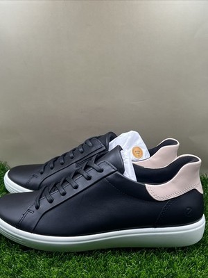 New With The box Ecco Women's Soft 7 Sneaker Black Size 9-9.5, Leather