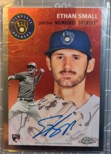 2023 Topps Chrome Platinum Anniversary - Autographs Ethan Small #CPA-ES (AU, RC)