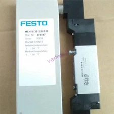 Festo MEH-5/3E-1/8-P-B 173147 Solenoid Valve New One . MEH5/3E1/8PB.