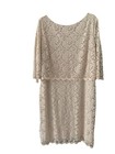 Wallis Size 20 Ivory Lace Overlay Occasion Party Wedding Guest Dress BNWT New