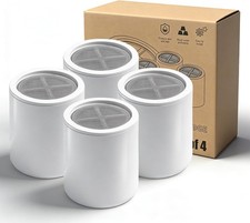 Replacement Shower Filter Cartridges 4 Pack Water Softening Purification Hair Sk