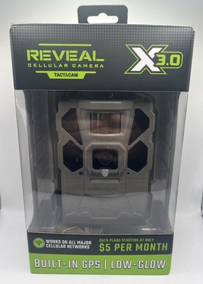 Tactacam Reveal X 3.0 Cellular Trail Camera RV-TC-XGEN3. OPEN BOX FREE SHIPPING
