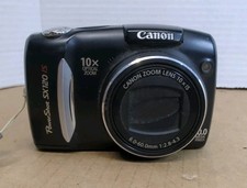 Canon PowerShot SX120 IS Digital Camera - PARTS/REPAIR - No Power ER01