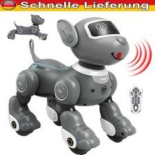 Interaktiver Roboterhund mit Stuntfunktion Ferngesteuertes Spielzeug für Kinder