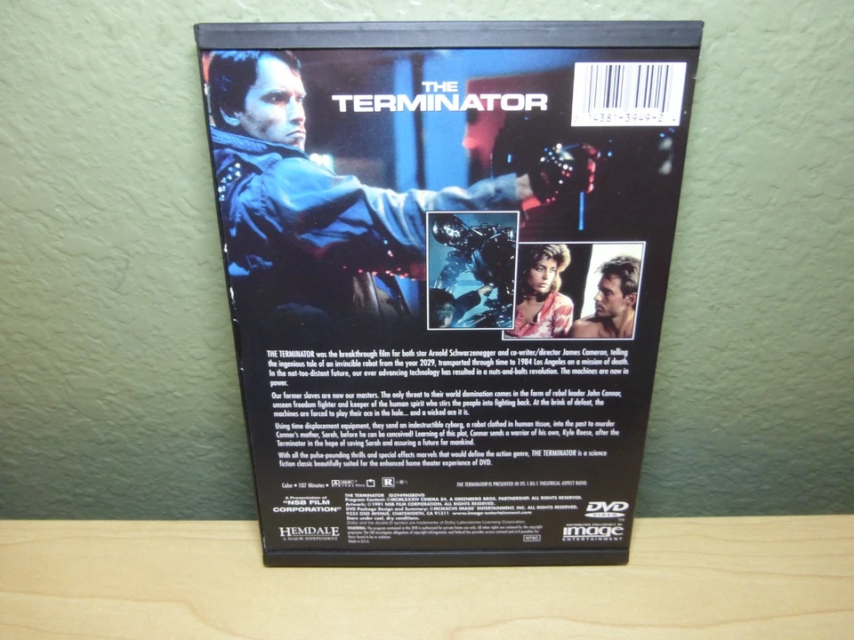 THE TERMINATOR (1984) Hemdale Original Snapcase Original Art Rare OOP - Image 2 of 4