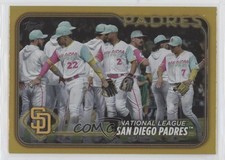 2024 Topps Series 1 Gold Foil San Diego Padres #2 17o2
