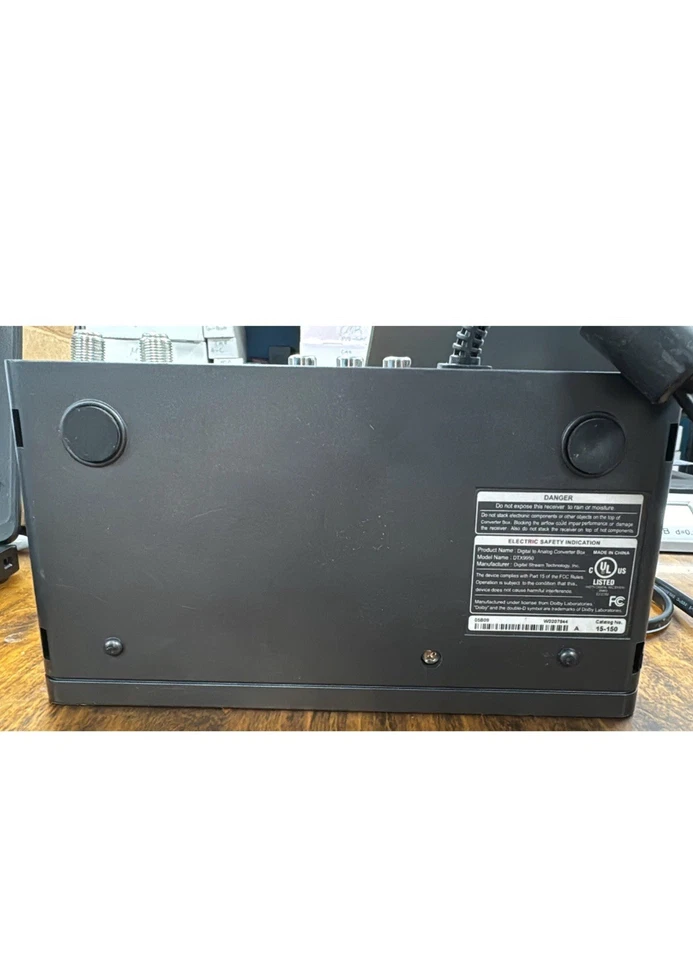Caja Convertidora Digital Stream DTV Digital a Analógico DTX9950 SOLO SIN CONTROL REMOTO (B156) Foto 2 de 4
