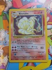Pokémon TCG Ninetales Base Set Holo Unlimited Rare Card 12/102 WOTC LP
