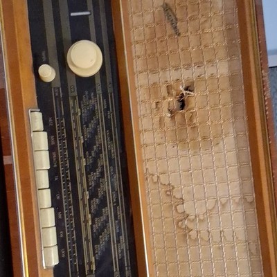 Telefunken AM/FM Shortwave Vintage Tube Radio Wooden Cabinet