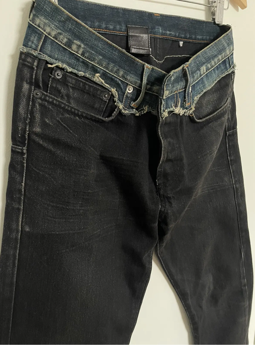 dior cummerbund denim aw2006 Hedi Slimane size 29-30 | eBay