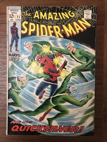 The Amazing Spider-Man #71 Marvel 1969 Three Pages Cut Lee And Romita Story