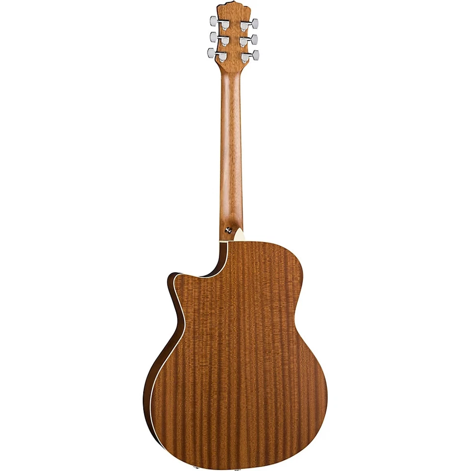 Luna Henna Paradise Select Spruce Acoustic-Electric Guitar Satin Natural - Image 4 of 4