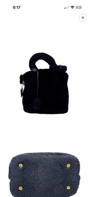 Louis Vuitton Runway Black Shearling Pulsion Lockit 5LVJ1013