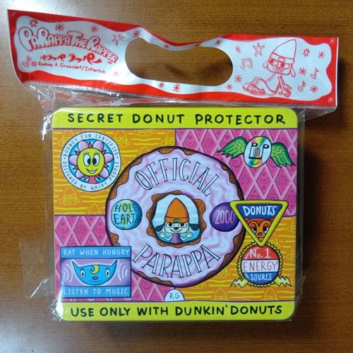 Parappa the Rapper Dunkin Donuts Can Box | eBay