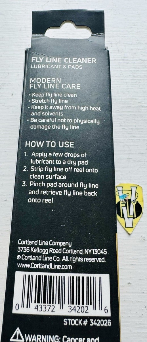 Fly Line Cortland Cleaner Kit Keep Your Gear In Top Shape And