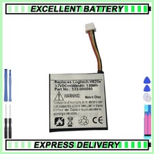 ATTERIE 450mAh Type 533-000095 For Logitech 981-000512,981-000517,H820e