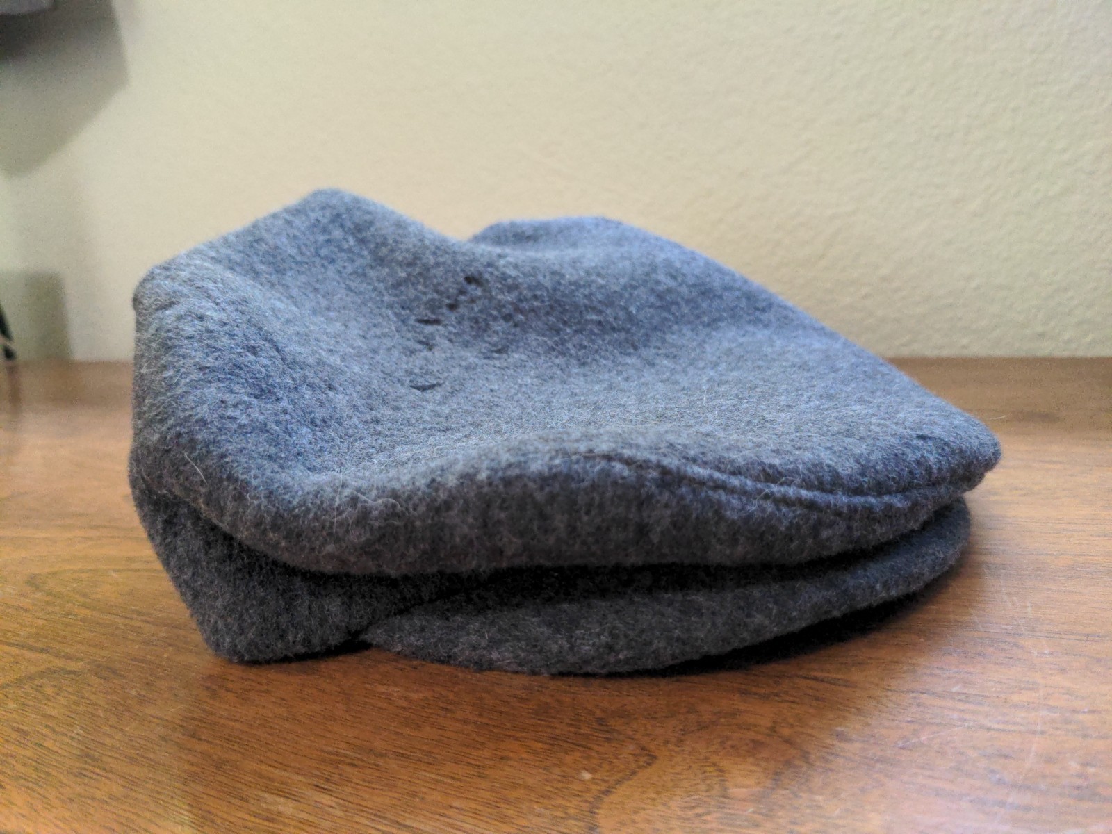 Vintage Pendleton Wool Flat Cap Paperboy Hat Gray… - image 1