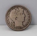 1899 Barber Half Dollar 50¢ – Circulated Silver – Solid Date – Classic U.S. Coin