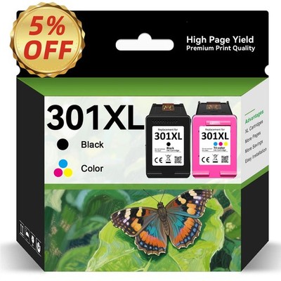 Druckerpatronen für HP 301 XL Deskjet 1050 2540 2050 A 3050 Envy 4500 4504 5530