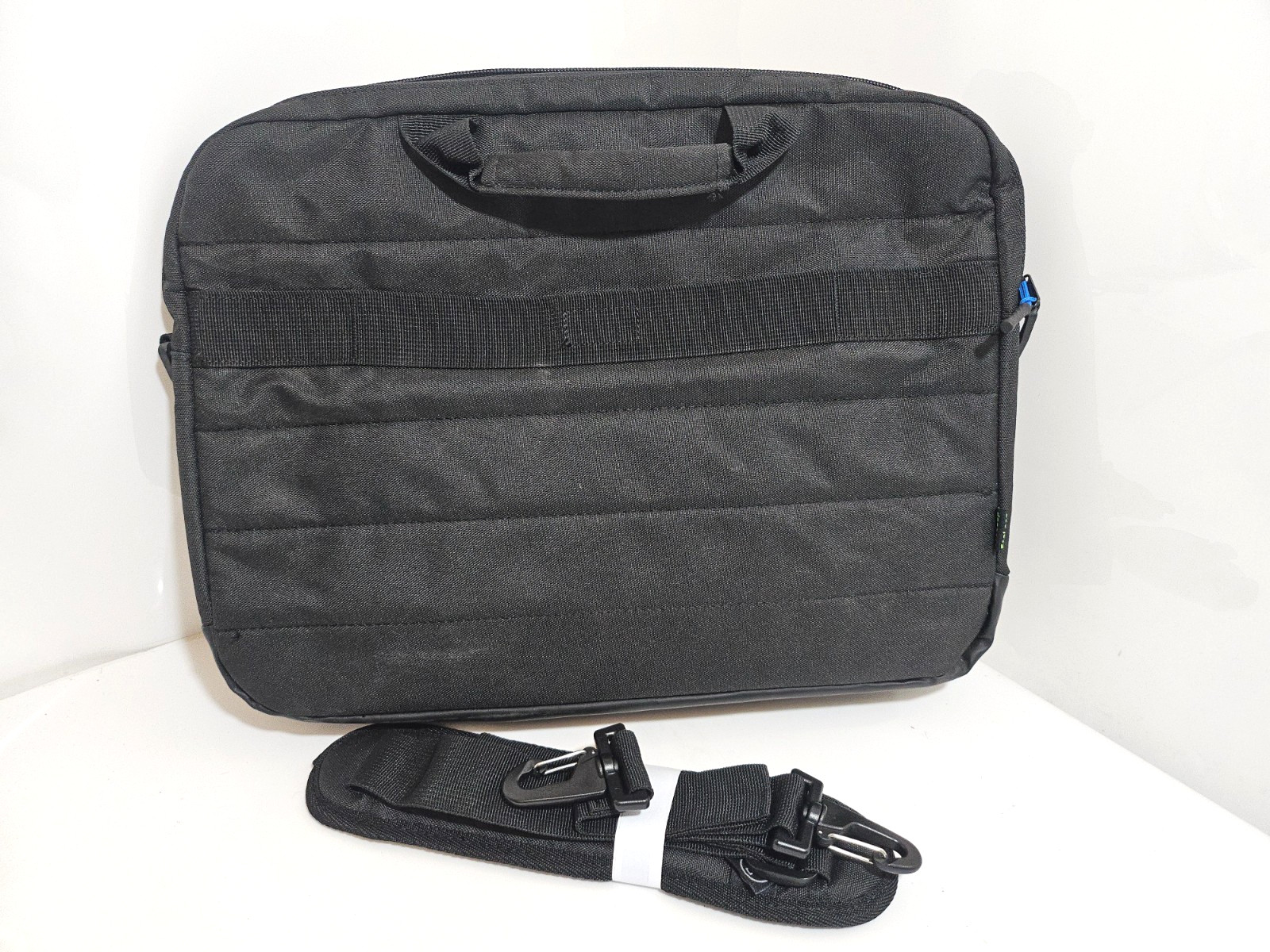 Dell borsa per notebook portatile fino a 16" nero con tracolla laptop pad foto 2