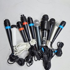 Lot of 10 Assorted Microphones - Untested, Used