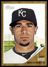 2011 Topps Heritage Mike Aviles #305